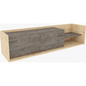 Krog mediabänk - Ek/wenge - TV-bänkar & mediabänkar -TV-bänkar & mediabänkar - Hyllor & Förvaring