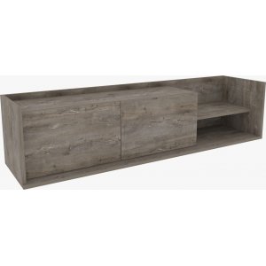 Krog mediabänk - Wenge - TV-bänkar & mediabänkar -TV-bänkar & mediabänkar - Hyllor & Förvaring