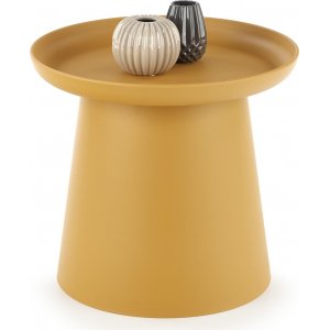 Lalas soffbord Ø50 cm - Gul - Soffbord