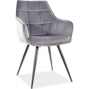 Lilia stol - Grå - Karmstolar