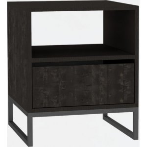 Lindau sängbord - Antracit - Sängbord -Sovrumsmöbler - Sängbord