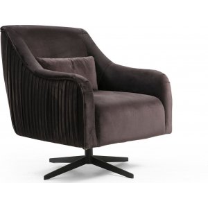 London fåtölj - Svart - Tygfåtöljer