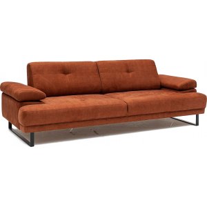 Mustang 3-sits soffa - Orange - 3-sits soffor
