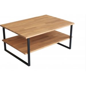 Neta soffbord 85 x 60 cm - Ek - Soffbord i trä