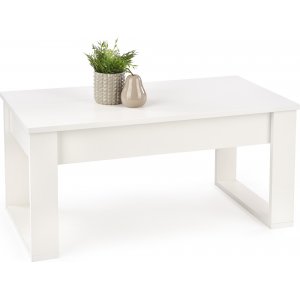 Nidelv soffbord 110x 60 cm - Vit - Soffbord i trä