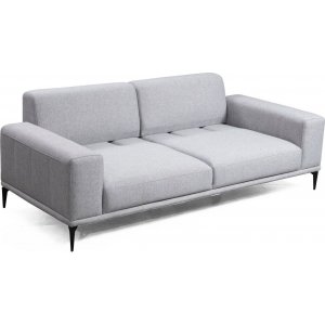 Nikea 3-sits bäddsoffa - Grå - 3-sits soffor