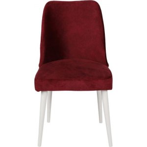 Nova stol - Röd/vit - Klädda & stoppade stolar