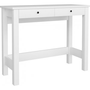 Paris skrivbord 120 x 60 cm - Vit - Skrivbord med hyllor | lådor