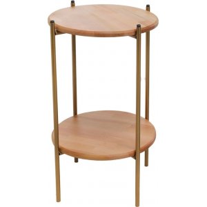 Pergo sidobord Ø40 cm - Ek - Sidobord & lampbord