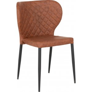 4 st Pisa matstol - Brun - Konstläderklädda stolar