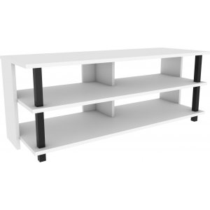 Pueblo mediabänk - Svart/vit - TV-bänkar & mediabänkar -TV-bänkar & mediabänkar - Hyllor & Förvaring