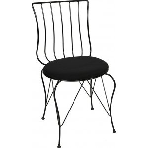 Regale stol - Svart - Metallstolar