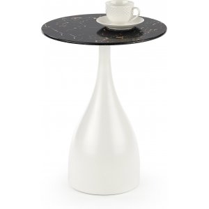 Reggi soffbord Ø40 cm - Svart marmor - Soffbord i marmor