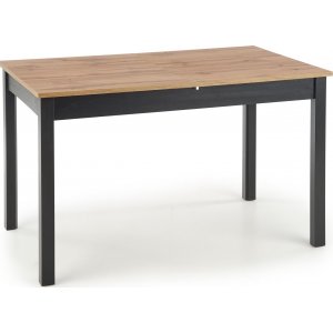 Regner matbord 124-168 cm - Wotan ek/svart - Övriga matbord