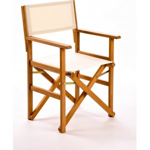 Rejisör karmstol - Beige - Karmstolar