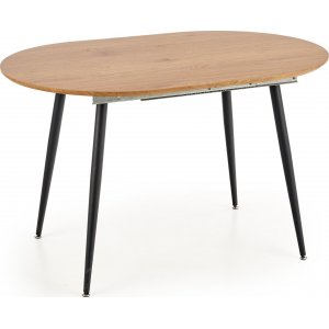 Rocky matbord 120-160 cm - Ek/svart - Övriga matbord