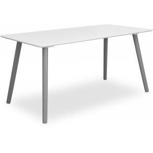 Rosvik matbord vit med grå ben - Övriga matbord