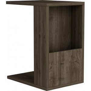 Serce sidobord 30 x 40 cm - Valnöt - Sidobord & lampbord