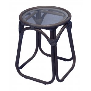 Sidobord Marseille 46 x 46 cm - Rotting brun - Sidobord & lampbord