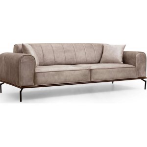 Siesta 3-sits soffa - Cream - 3-sits soffor