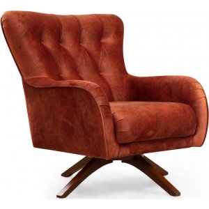 Siesta fåtölj - Orange - Tygfåtöljer