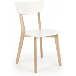 2 st Spezia matstol - Vit - Trästolar