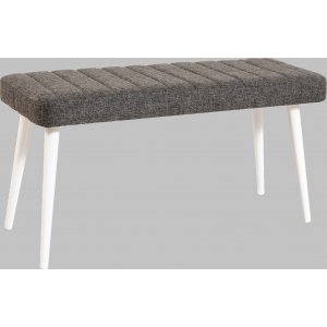 Sture sittbänk - Vit/antracit - Sittbänkar