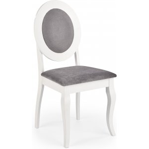 2 st Tasso matstol - Vit/grå - Klädda & stoppade stolar