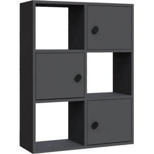 Tilton bokhylla - Antracit - Bokhyllor -Hyllor - Bokhyllor