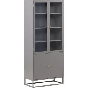 Torsnäs vitrinskåp - Ljusgrå - Vitrinskåp & Glasskåp -Vitrinskåp & Glasskåp - Hyllor & Förvaring