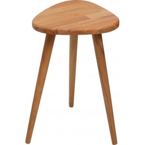 Trident sidobord Ø38 cm - Ek - Sidobord & lampbord