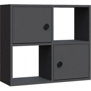 Tuttle bokhylla - Antracit - Bokhyllor -Hyllor - Bokhyllor