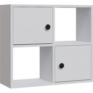 Tuttle bokhylla - Vit - Bokhyllor -Hyllor - Bokhyllor