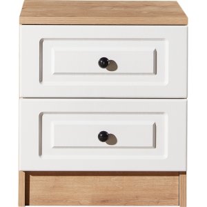 Tuvalle 33 sängbord - Safir ek/valnöt - Sängbord -Sovrumsmöbler - Sängbord