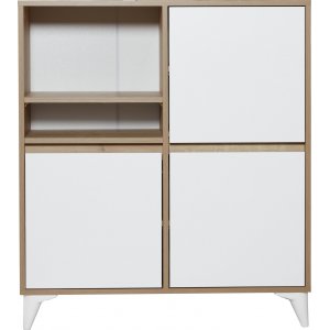 Tuvalle 42 skåp - Safir ek/vit - Skåp -Skåp - Hyllor & Förvaring