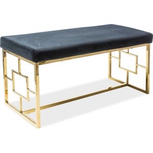 Vanessa bänk - Svart - Sittbänkar