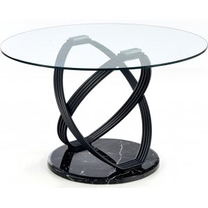 Vision matbord Ø122 cm - Svart - Ovala & Runda bord
