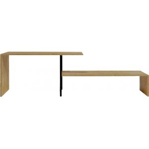 Zagreb mediabänk - Ek/svart - TV-bänkar & mediabänkar -TV-bänkar & mediabänkar - Hyllor & Förvaring