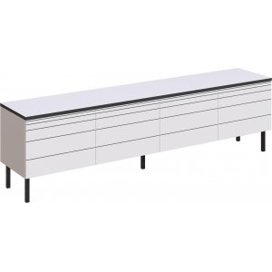 Arya mediabänk - Vit - TV-bänkar & mediabänkar -TV-bänkar & mediabänkar - Hyllor & Förvaring