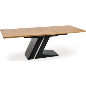 Becca matbord 160-220 cm - Ek/svart - Övriga matbord