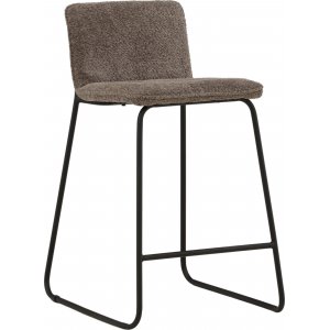 2 st Bisbee barstol - Mörkgrå - Barstolar