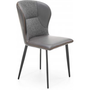 2 st Cadeira matstol 466 - Grå - Konstläderklädda stolar