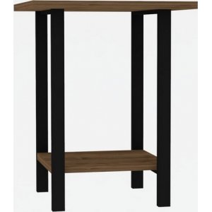 Conty sidobord 40 x 40 cm - Valnöt - Sidobord & lampbord