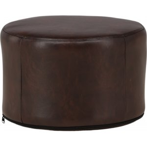 Eastport sittpuff - Brun PU - Fotpallar