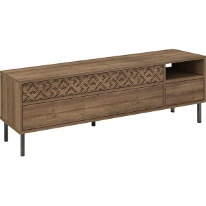 Heaton mediabänk - Brun - TV-bänkar & mediabänkar -TV-bänkar & mediabänkar - Hyllor & Förvaring