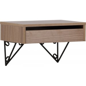 Holy sidobord 41 x 30 cm - Valnöt - Sidobord & lampbord