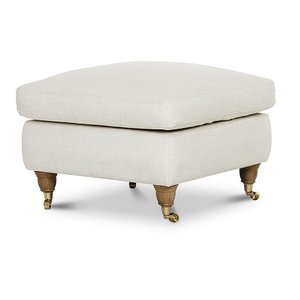 Howard Barkley Fotpall - Gråbeige - Fotpallar