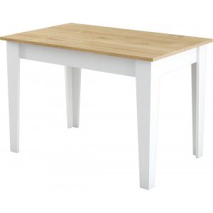 Kiev matbord 110 x 72 cm - Ek/vit - Övriga matbord