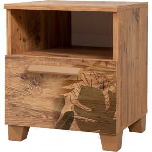 Leva Forest sängbord - Furu - Sängbord -Sovrumsmöbler - Sängbord