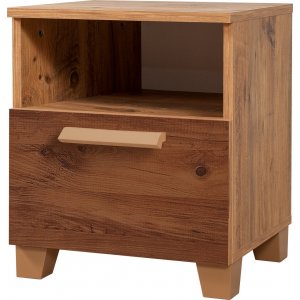 Leva Form sängbord - Furu - Sängbord -Sovrumsmöbler - Sängbord